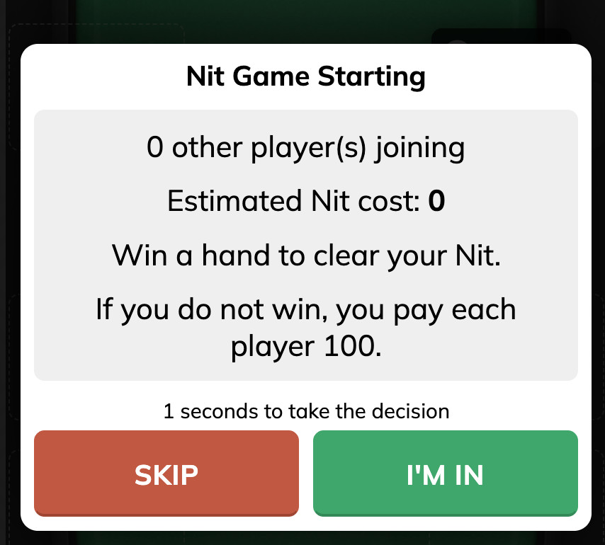 Nit Game Opt In